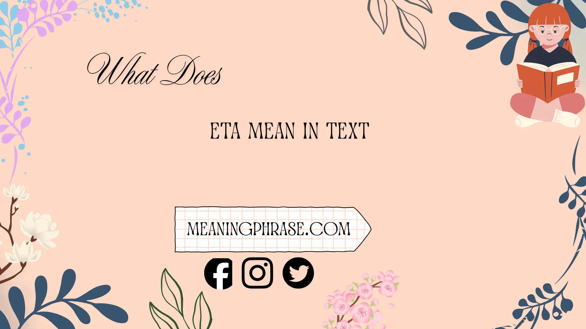 what do eta mean in text