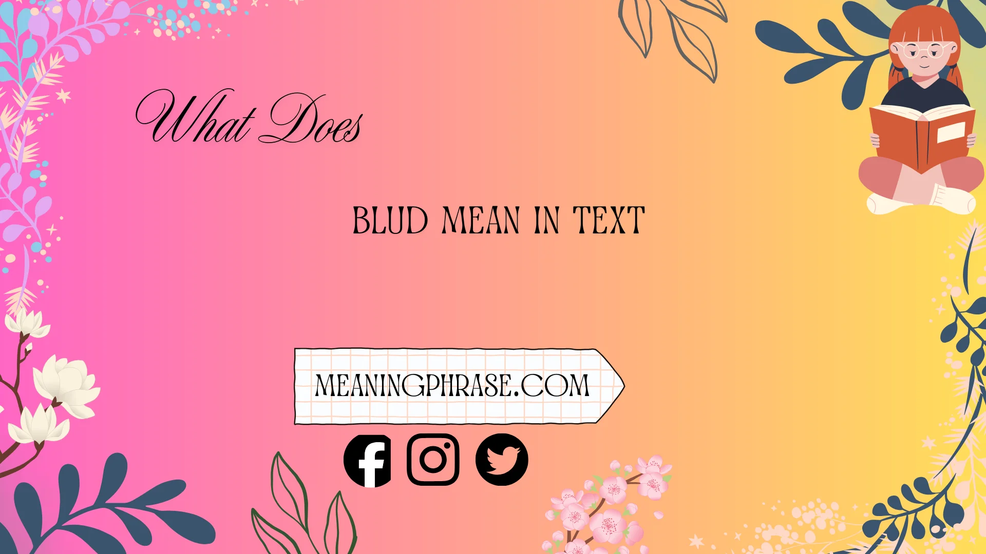 what does blud mean in text