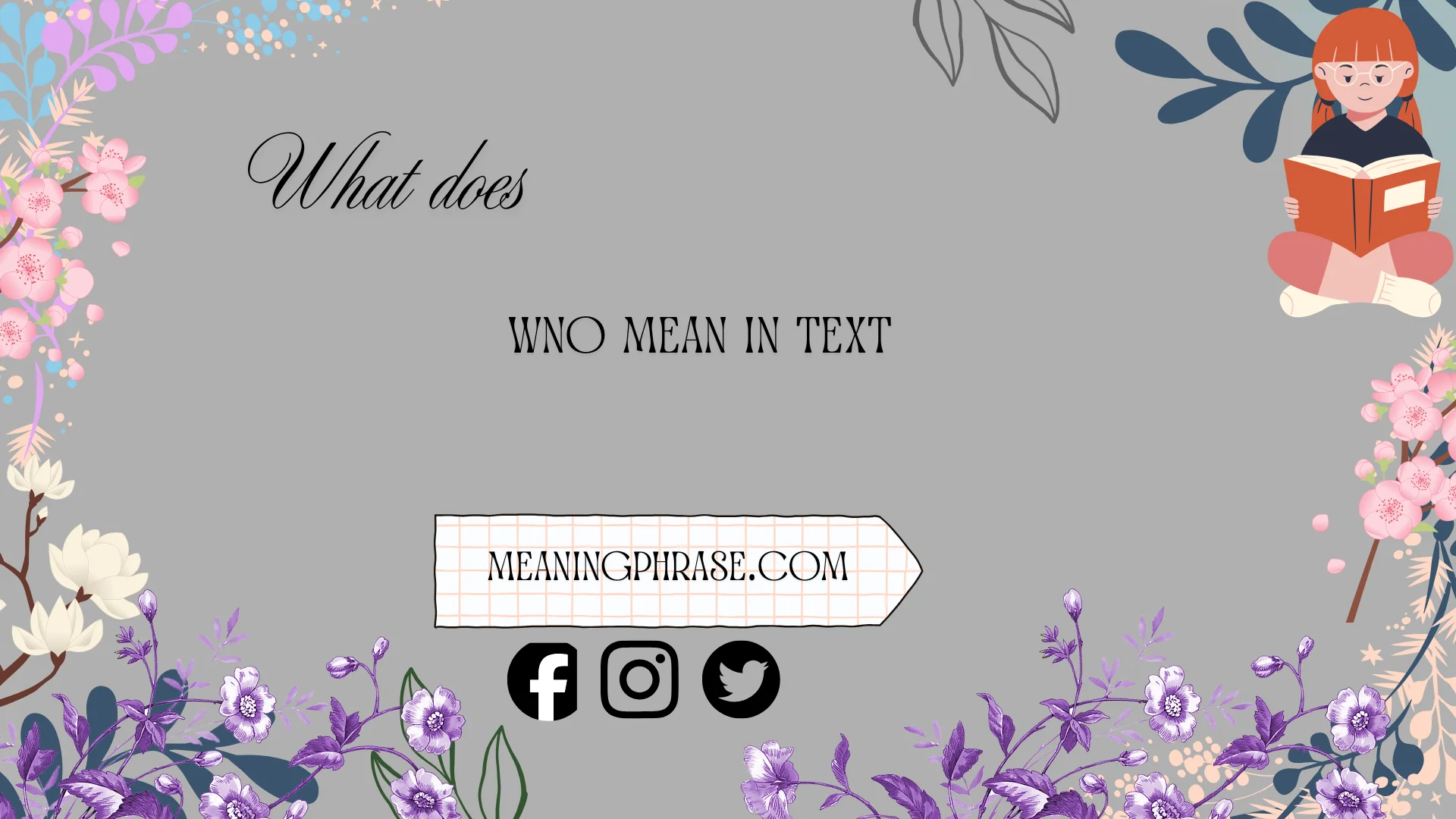 what does wno mean in text