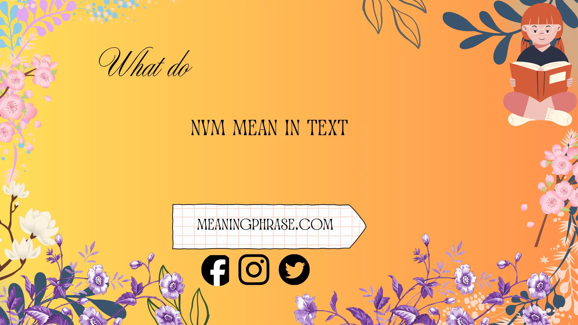 what do nvm mean in text