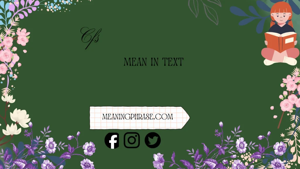 what does CFS mean