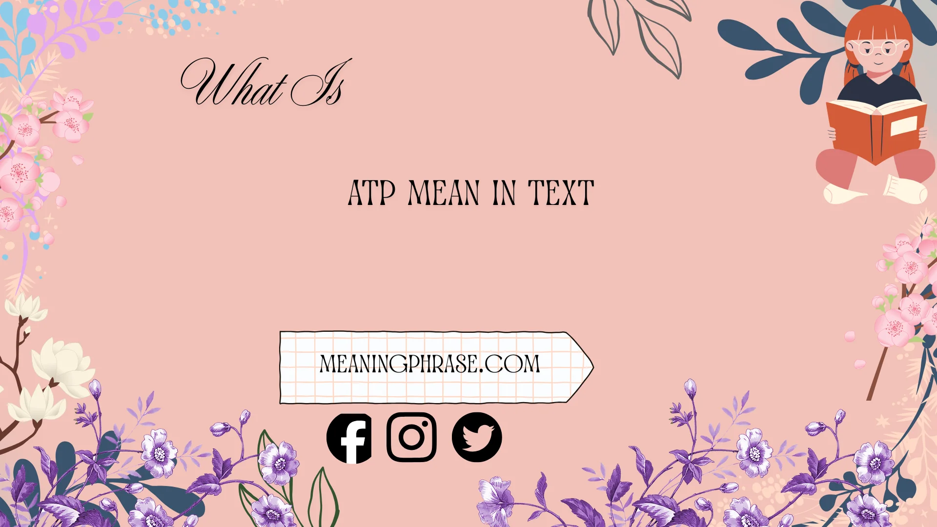 what is ATP mean in text