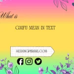 what is gmfu mean in text