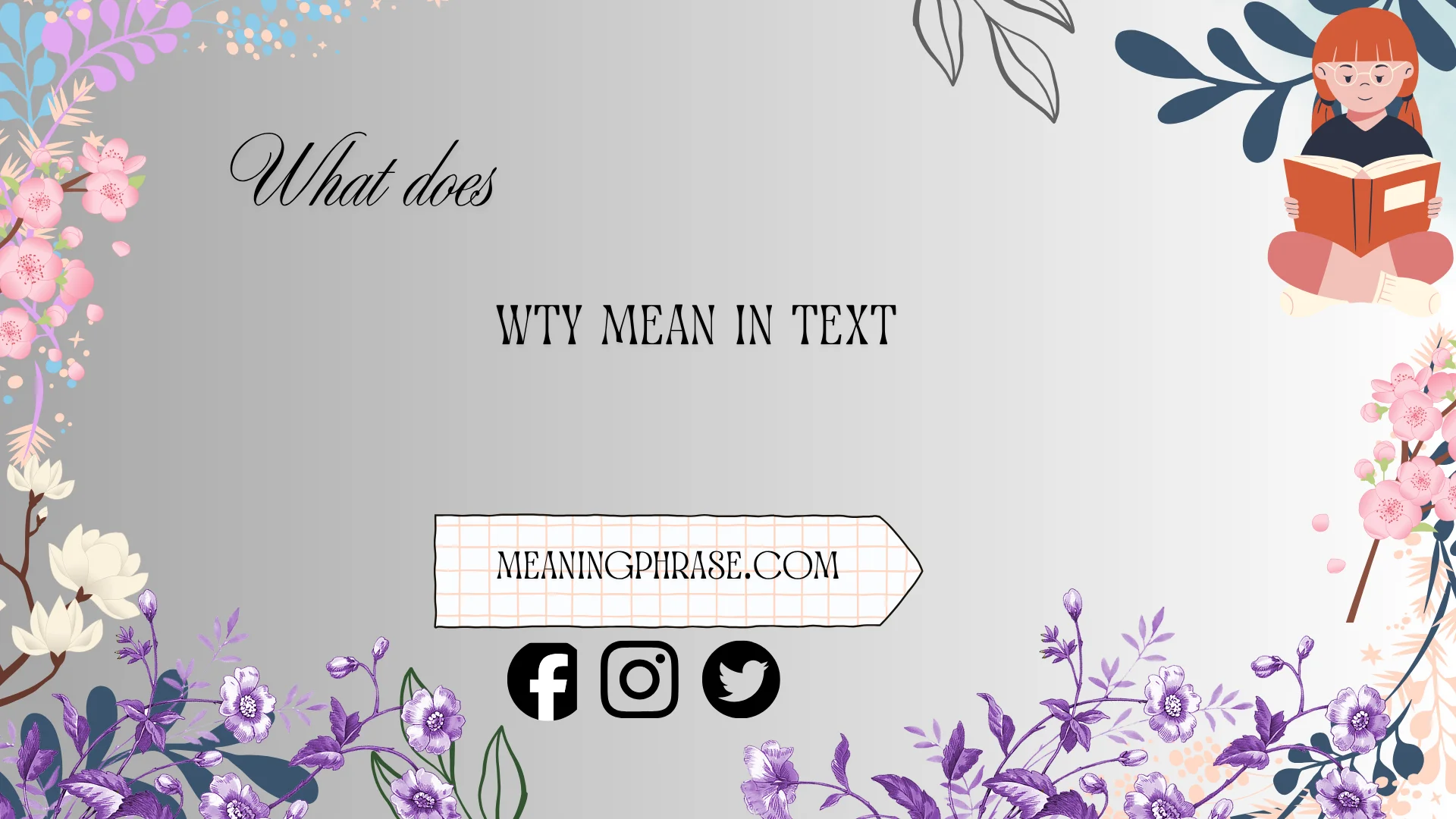 what does wty mean in text