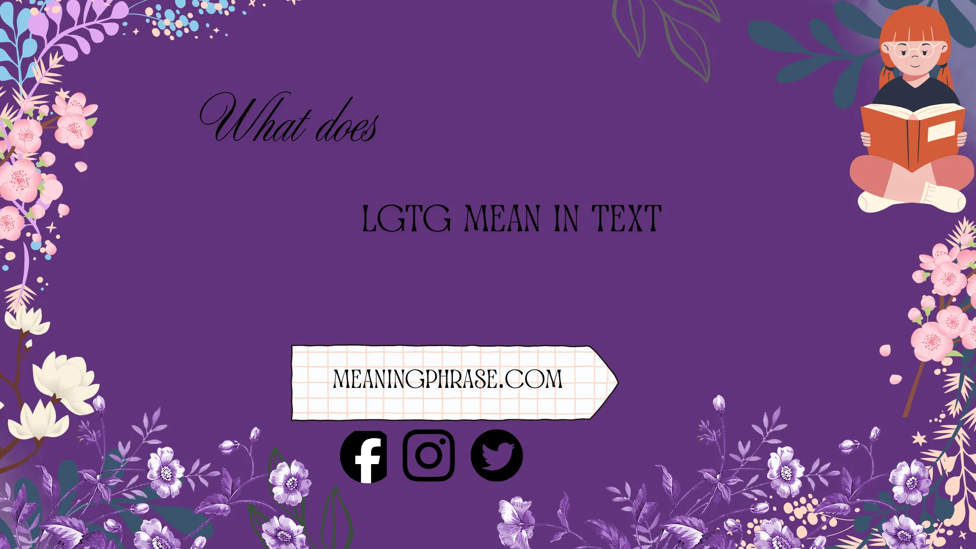 what does lgtg mean in text
