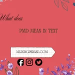 what does PMD mean in text