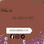 what do AWL mean in text