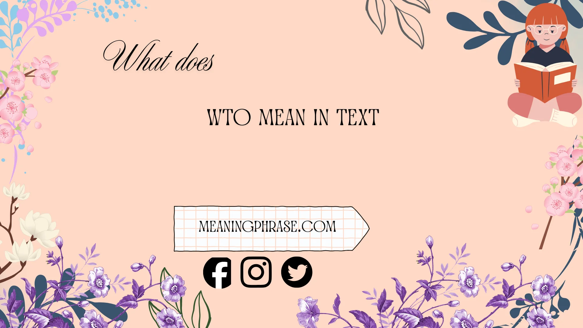 what does wto mean in text