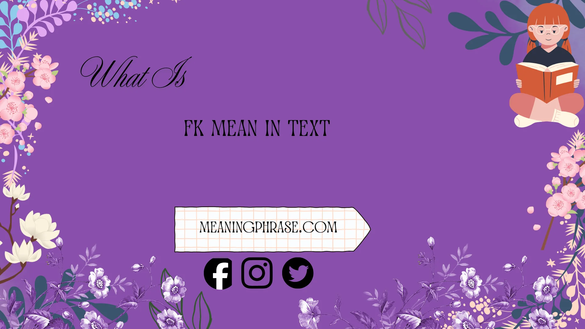 what does FK mean in text