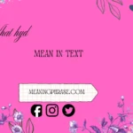 what hyd mean in text