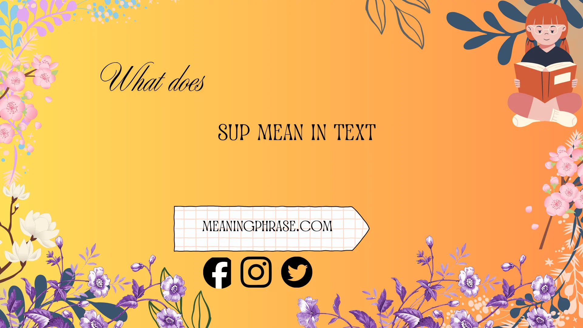 what does sup mean in text
