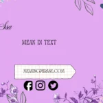 ssa mean in text