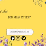 what does bbs mean in text