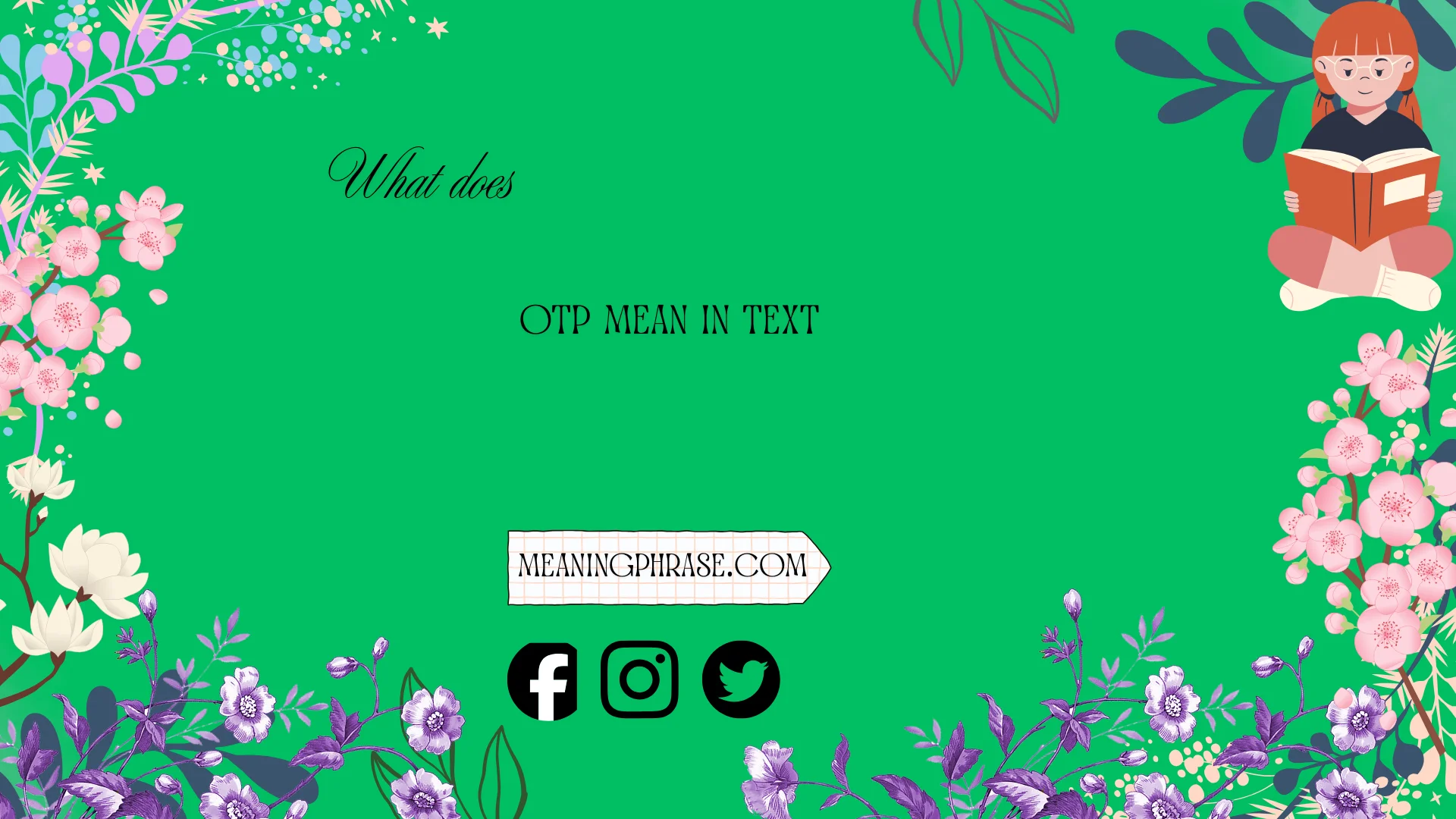what does OTP mean in text