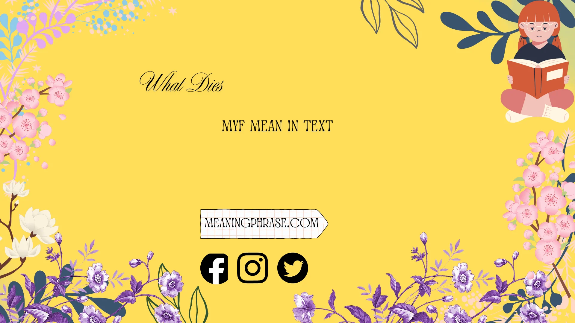 what does myf mean in text