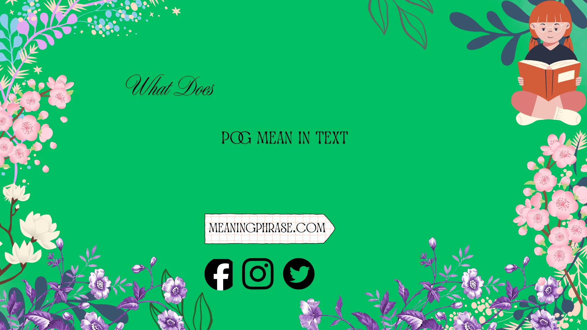 what does pog mean in text