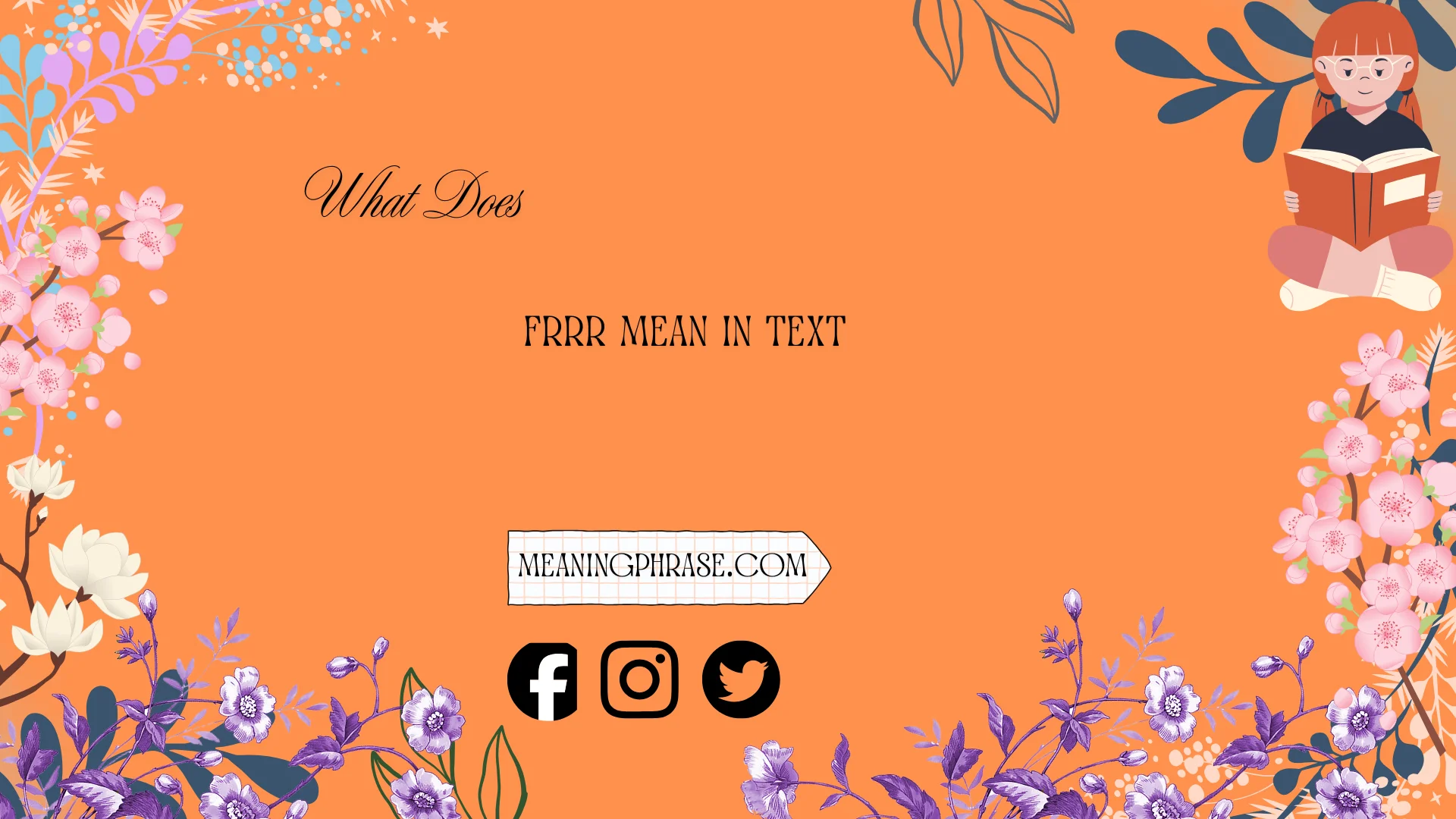 what does frrr mean in text