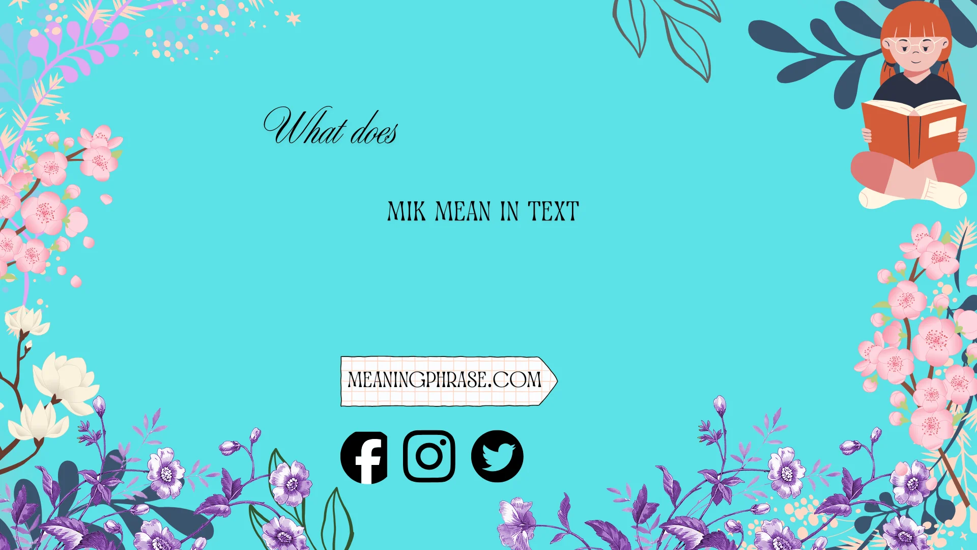 what does mik mean in text