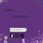 what does ppm mean in text