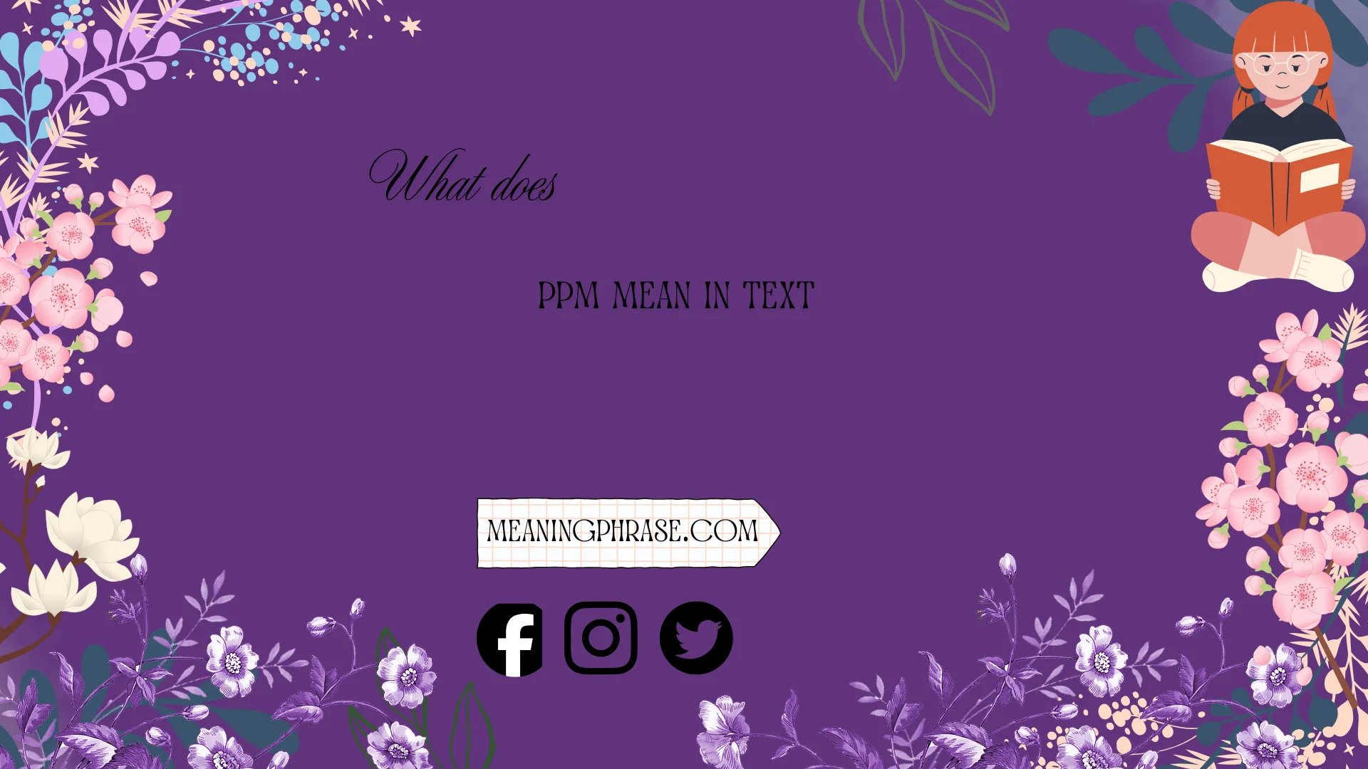 what does ppm mean in text