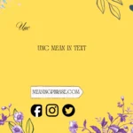 unc mean in text