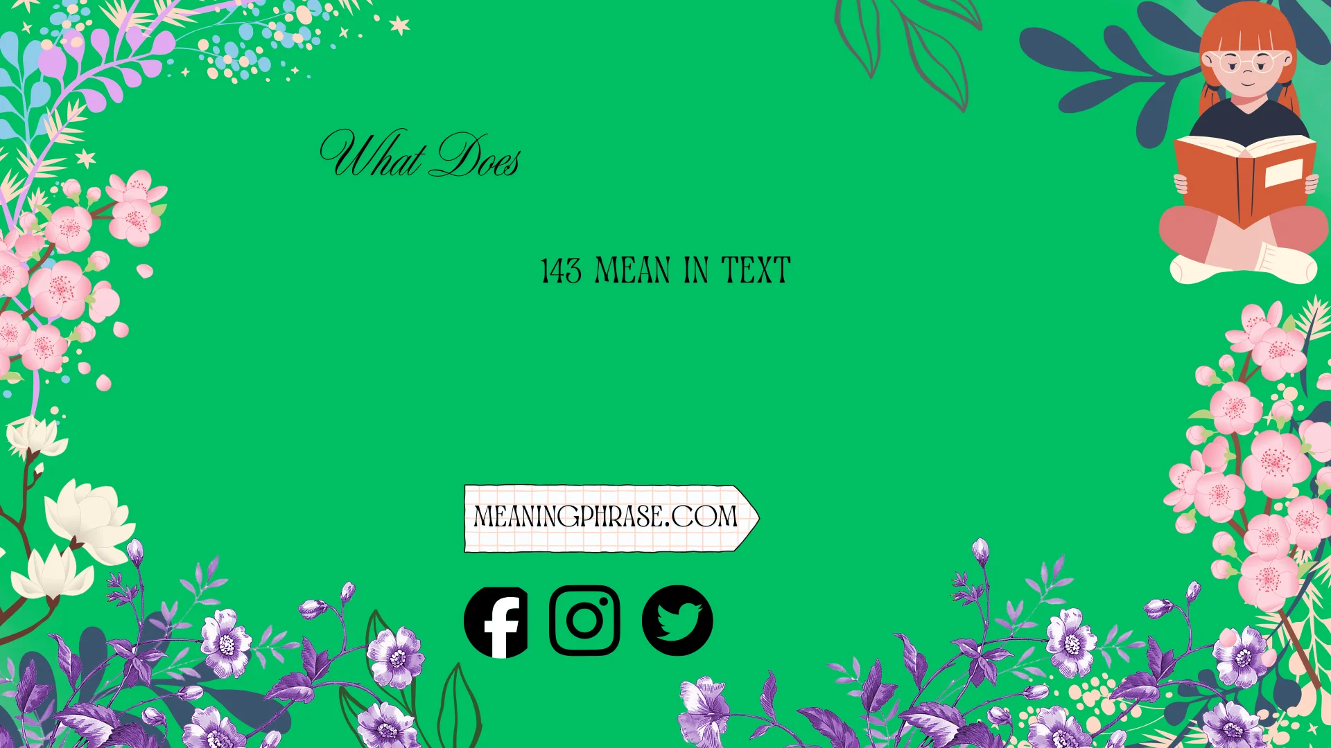 what does 143 mean in text