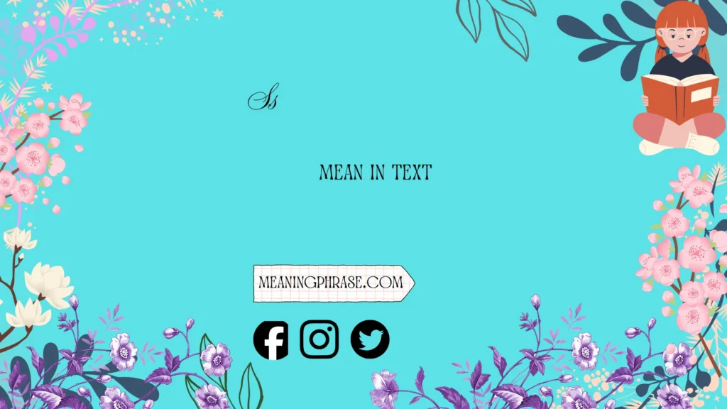 what does ss mean in text